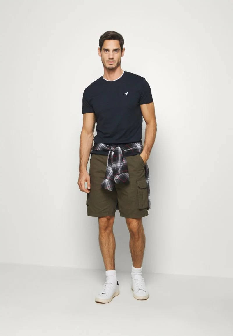 Pier One Uomo T-shirt Basic - Dark Blue - immagine 2