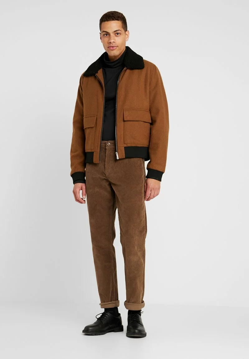 Pier One Uomo Maglietta A Manica Lunga - Black - immagine 2