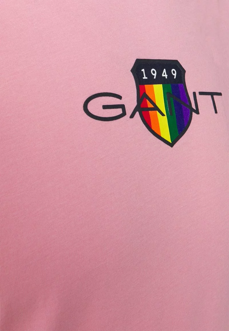 GANT PRIDE UNISEX - T-Shirt Print - Geranium Pink - immagine 3