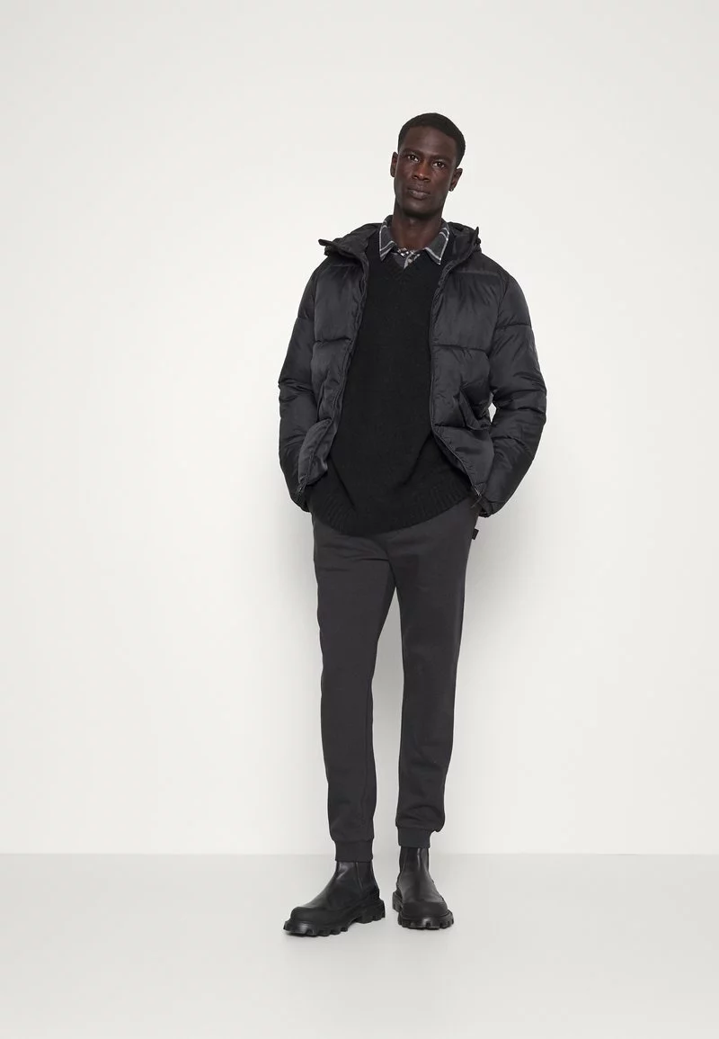 Pier One Uomo PUFFER - Giacca Invernale - Black - immagine 2