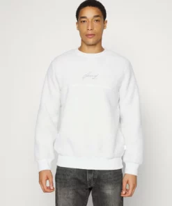 Pier One Uomo Felpa In Pile - Off White