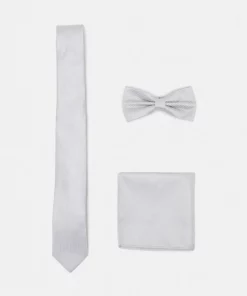 Pier One Uomo SET - Cravatta - Grey