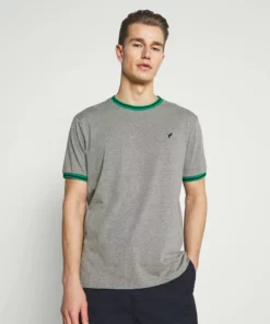 Pier One Uomo T-shirt Con Stampa - Mottled Grey