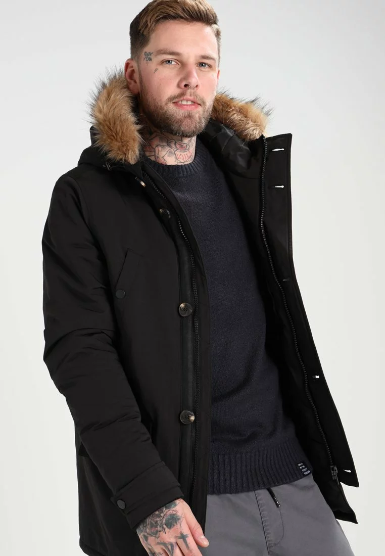 Pier One Uomo Parka - Black