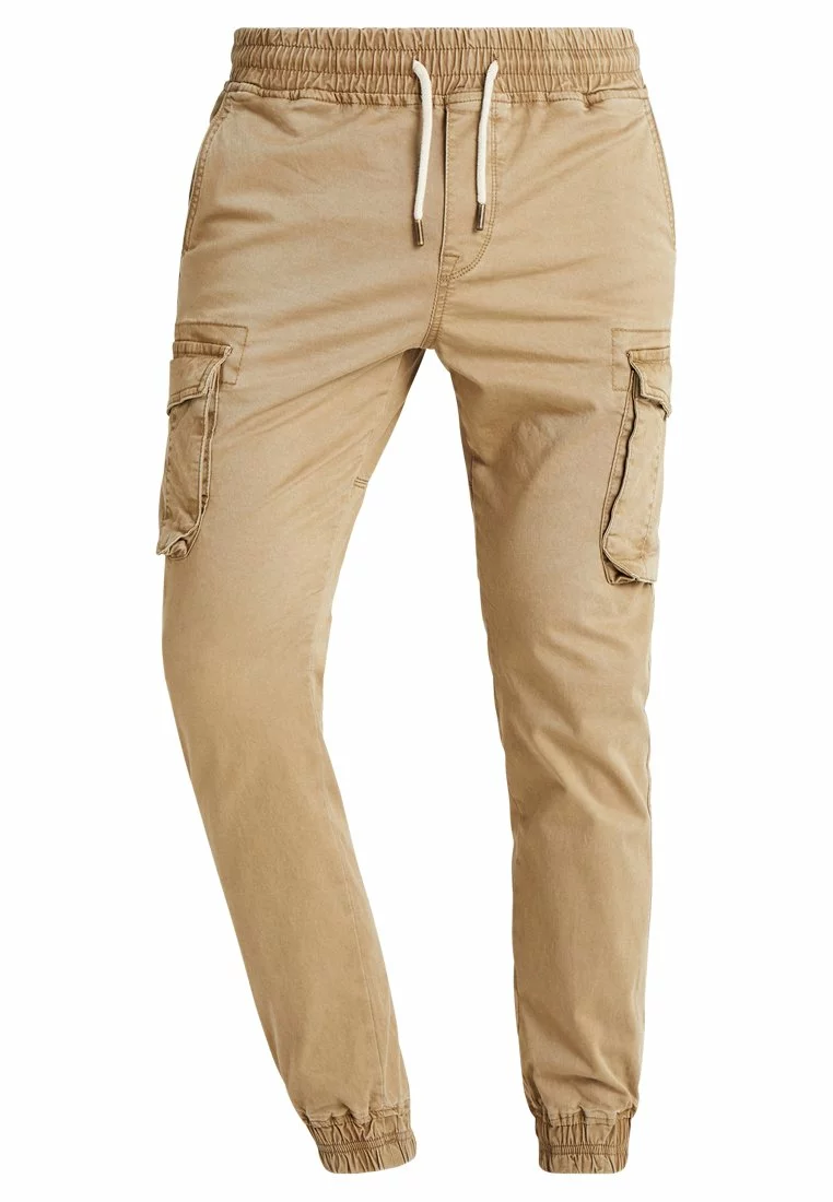 Pier One Uomo Pantaloni Cargo - Tan - immagine 5