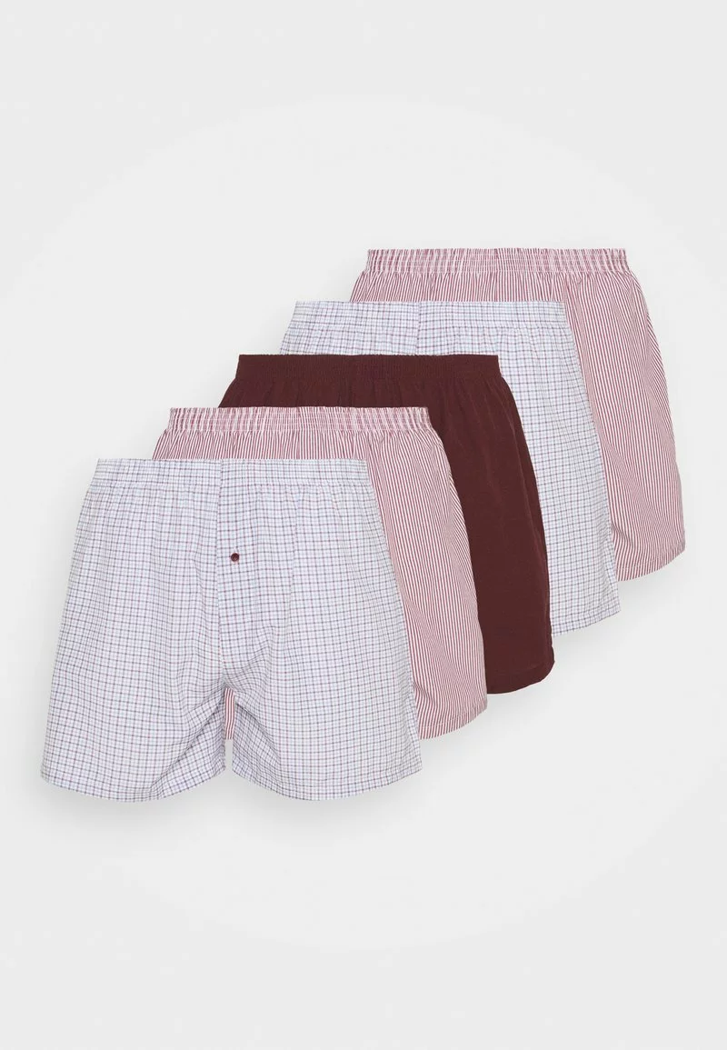 Pier One Uomo 5 PACK - Boxer - Bordeaux - immagine 6