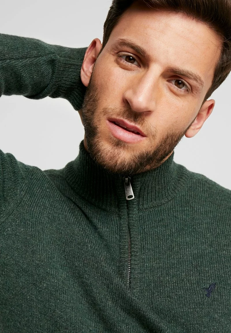 Pier One Uomo Maglione - Mottled Dark Green - immagine 4