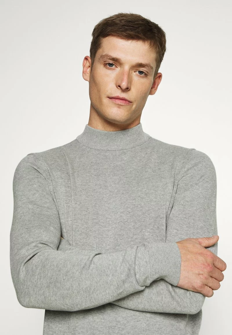 Pier One Uomo Maglione - Mottled Light Grey - immagine 4