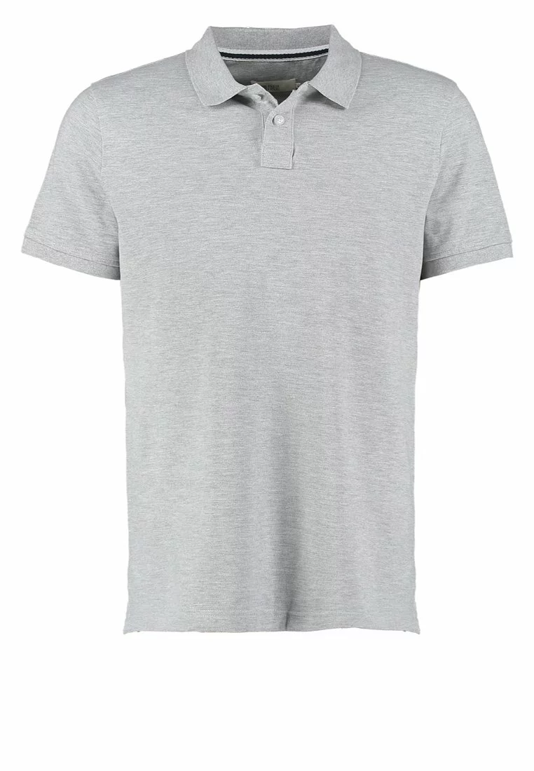 Pier One Uomo Polo - Light Grey Melange - immagine 7