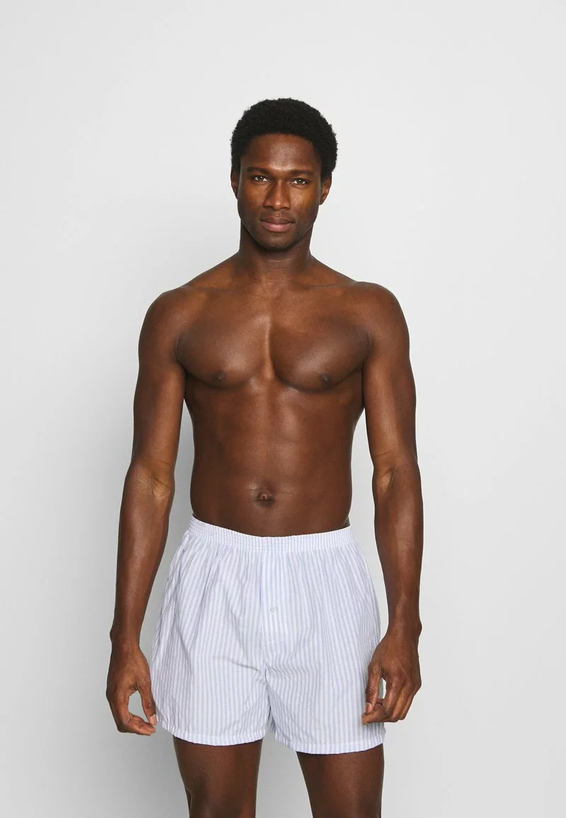 Pier One Uomo 5 PACK - Boxer - Light Blue/white - immagine 4