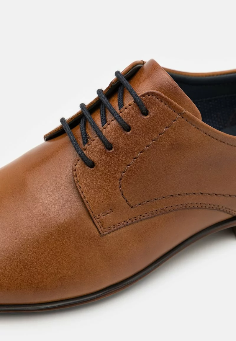 Pier One Uomo LEATHER - Stringate - Cognac - immagine 6