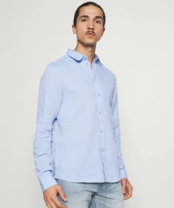 Pier One Uomo Camicia - Mottled Blue