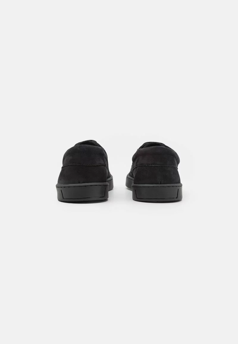 Pier One Uomo LEATHER - Sneakers Basse - Black - immagine 3