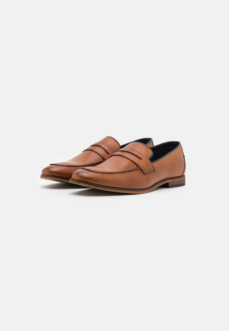 Pier One Uomo LEATHER - Mocassini Eleganti - Camel - immagine 5