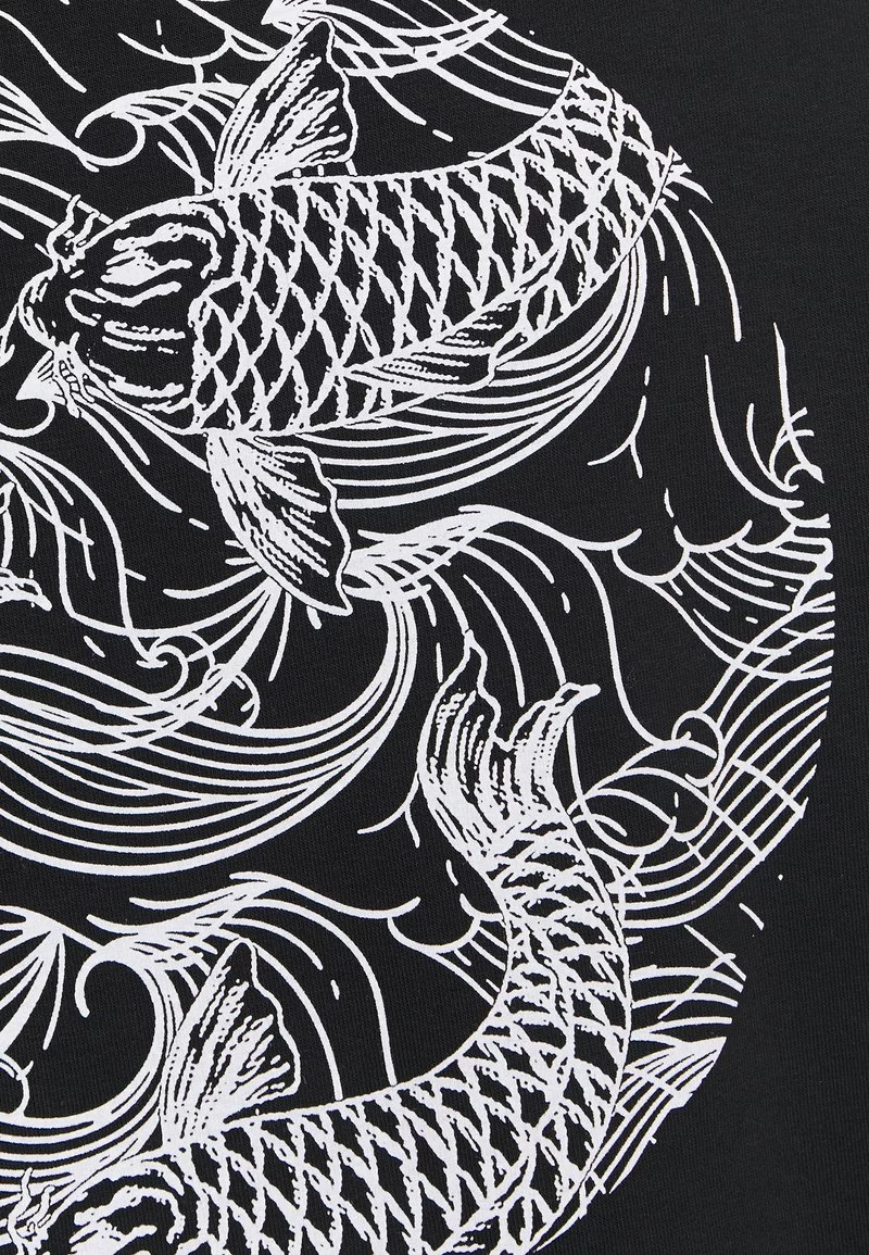 Pier One Uomo Felpa Con Cappuccio - Black - immagine 6