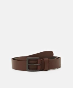 Pier One Uomo LEATHER - Cintura - Cognac