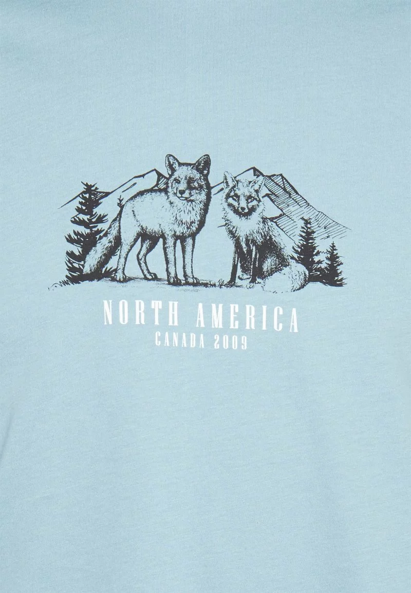 Pier One Uomo GRAPHIC T-SHIRT - T-shirt Con Stampa - Dark Blue - immagine 7