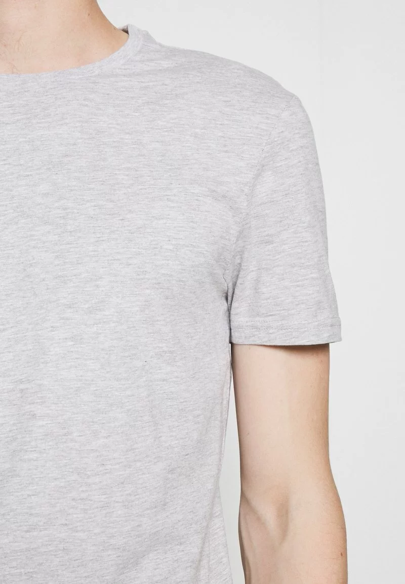 Pier One Uomo 5 PACK - T-shirt Basic - Black/dark Blue - immagine 7