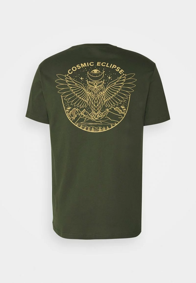 Pier One Uomo T-shirt Con Stampa - Olive - immagine 9