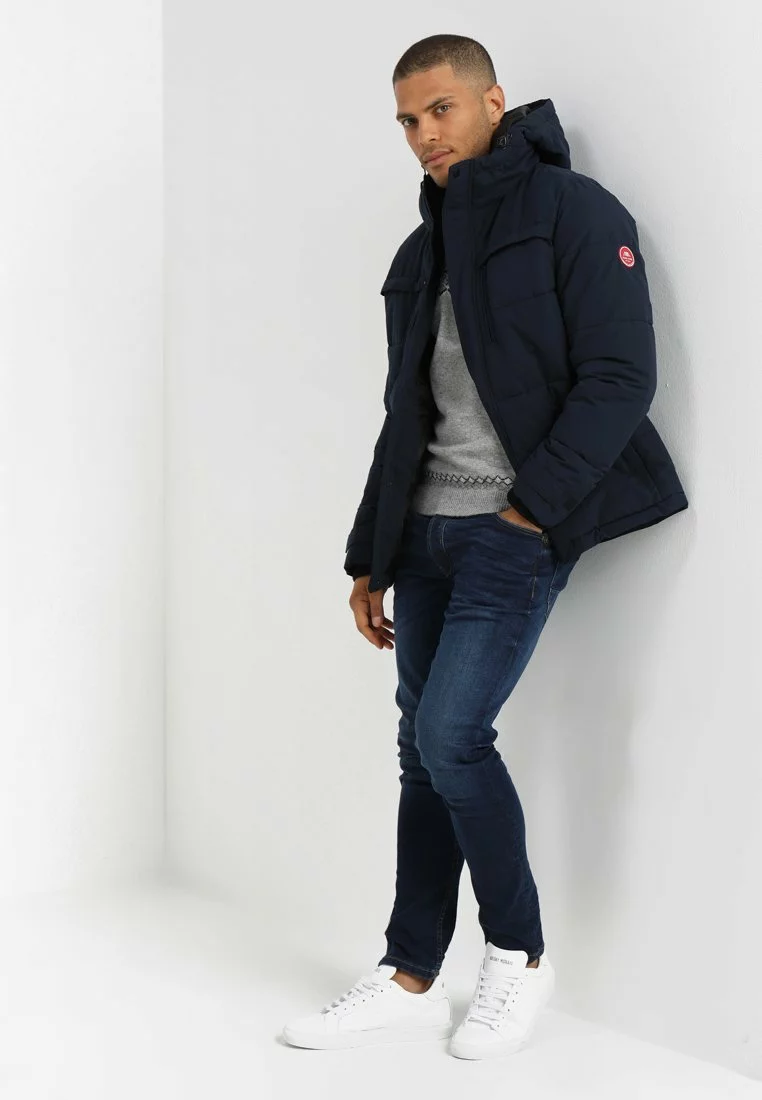 Pier One Uomo Giacca Invernale - Dark Blue - immagine 2