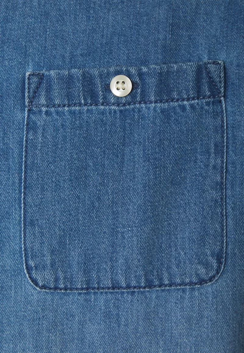 Pier One Uomo DENIM SHIRT - Camicia - Blue Denim - immagine 3