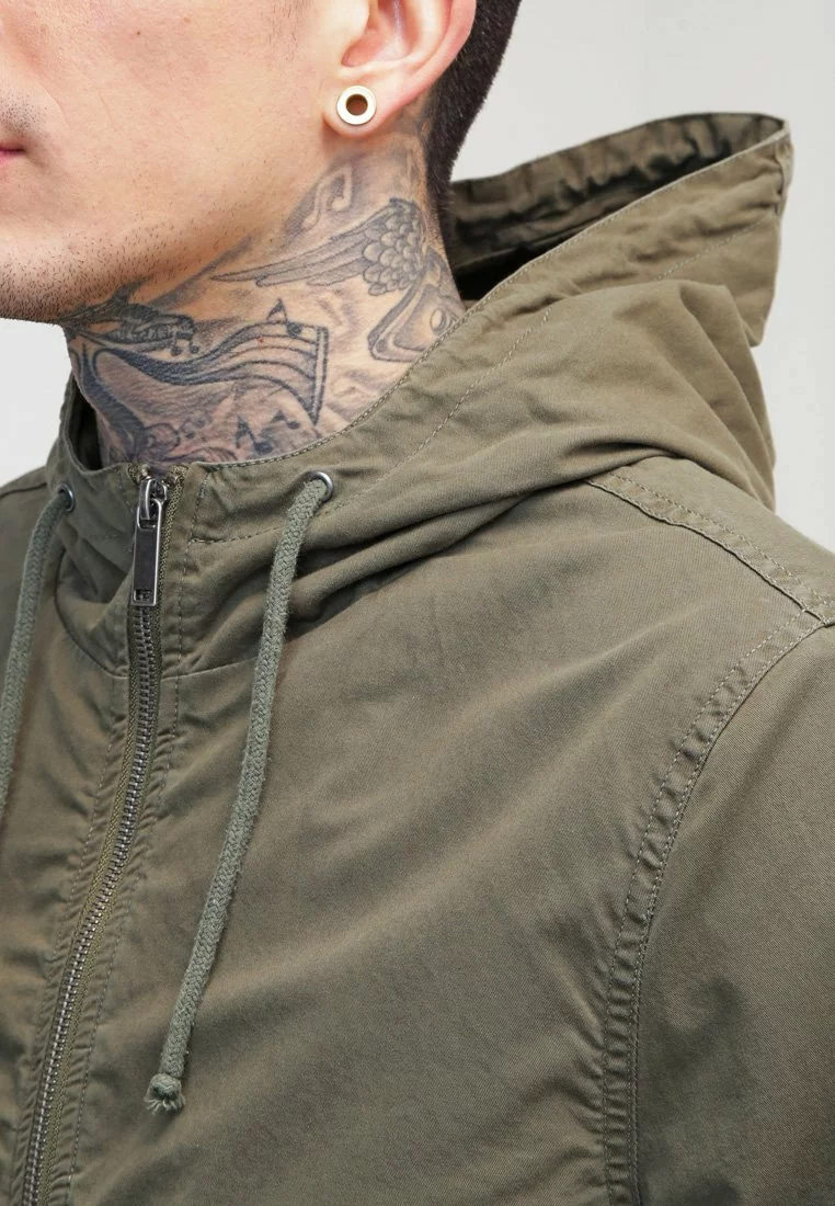 Pier One Uomo Parka - Khaki - immagine 5