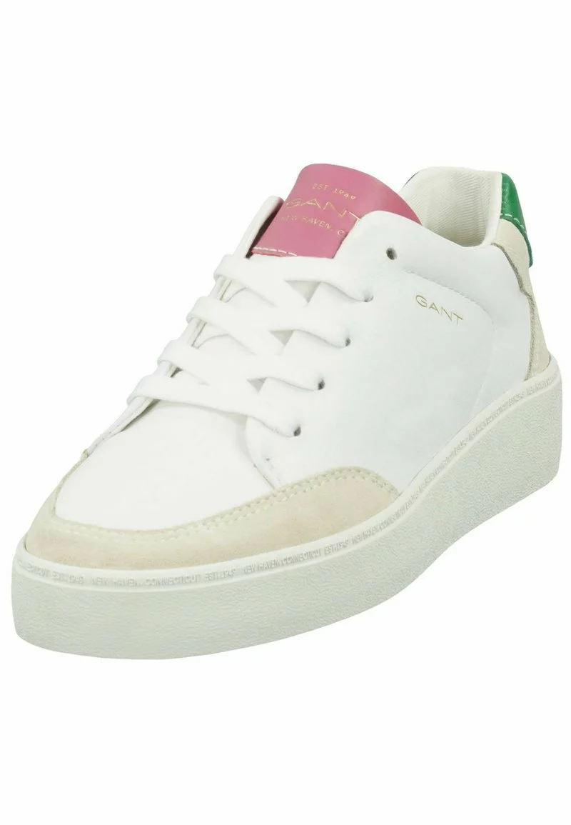 GANT Donna Sneaker Low - Wht Green Pink - immagine 7