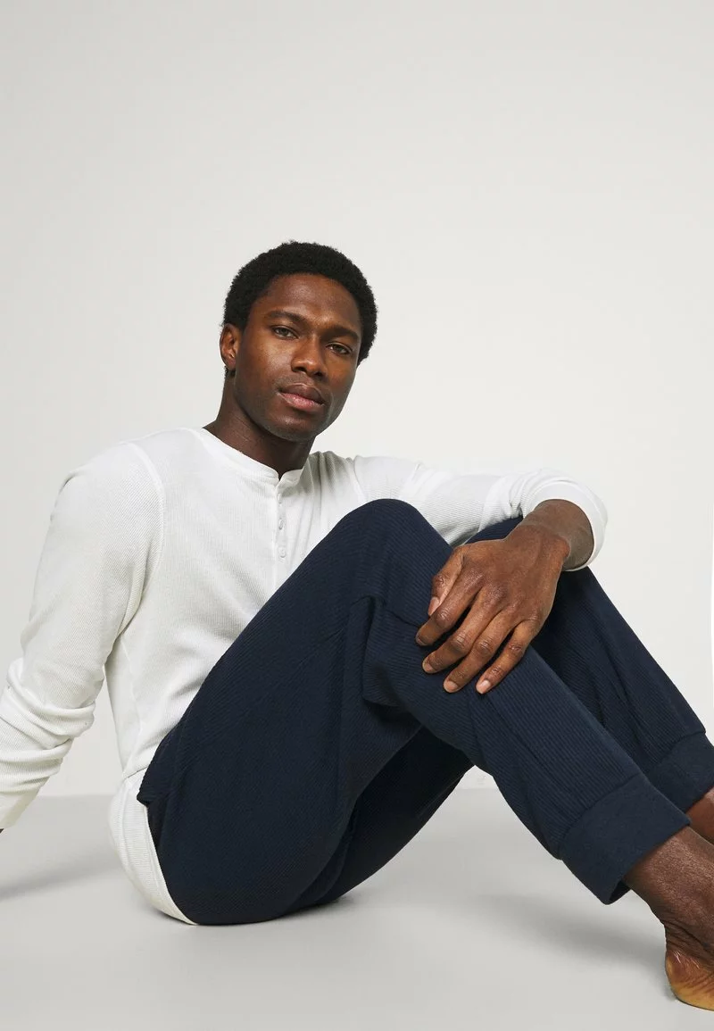 Pier One Uomo Pantaloni Del Pigiama - Dark Blue - immagine 4