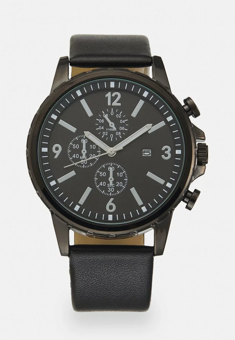 Pier One UNISEX - Cronografo - Black