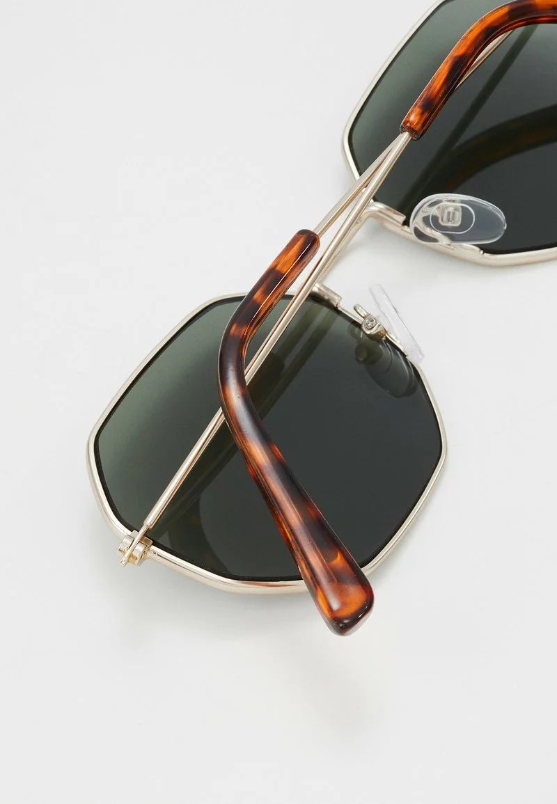 Pier One UNISEX - Occhiali Da Sole - Gold-coloured/green - immagine 2