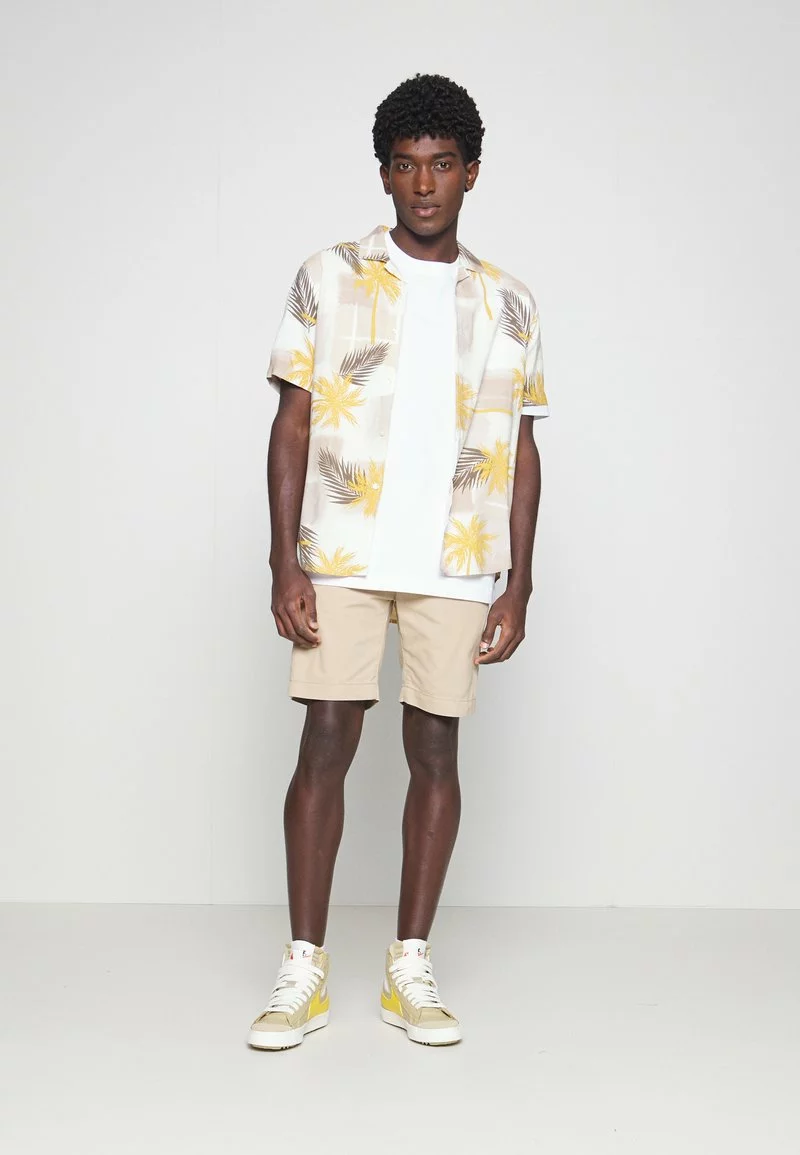 Pier One Uomo 2 PACK - Shorts - Dark Blue/tan - immagine 2