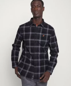 Pier One Uomo Camicia - Dark Grey