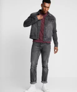 Pier One Uomo 5 PACK - T-shirt Basic - Mottled Bordeaux/white