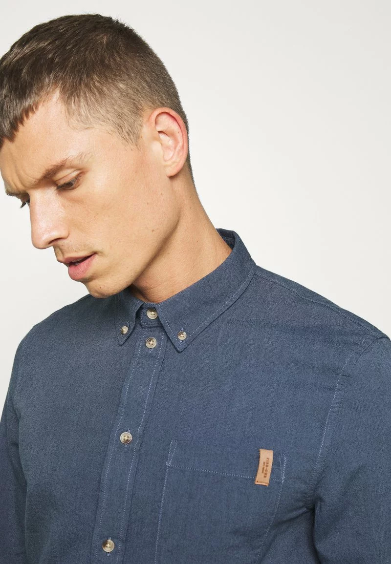 Pier One Uomo Camicia - Dark Blue - immagine 5