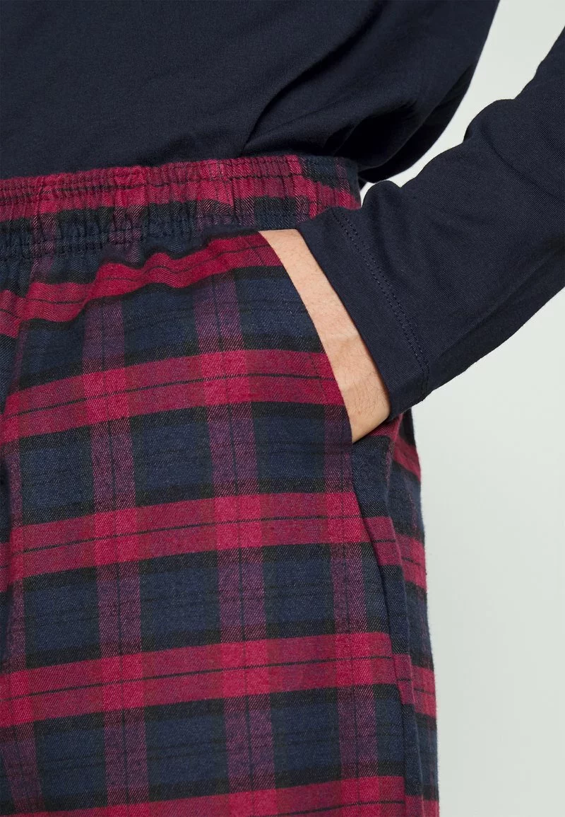 Pier One Uomo Pigiama - Dark Blue/bordeaux - immagine 6