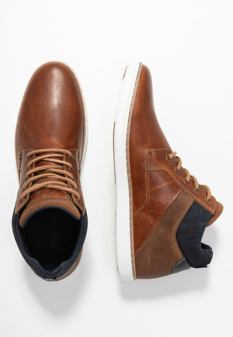 Pier One Uomo Sneakers Alte - Cognac - immagine 2