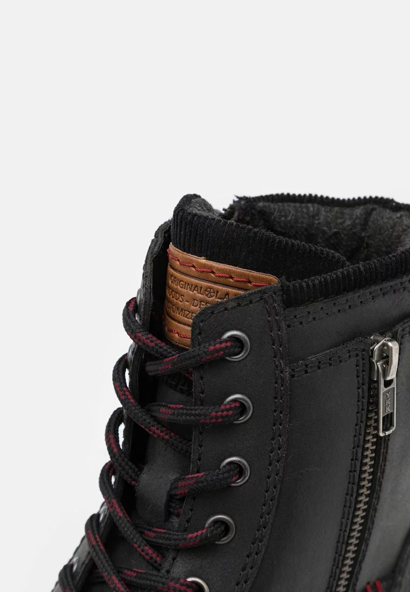 Pier One Uomo Stivaletti Stringati - Black - immagine 6