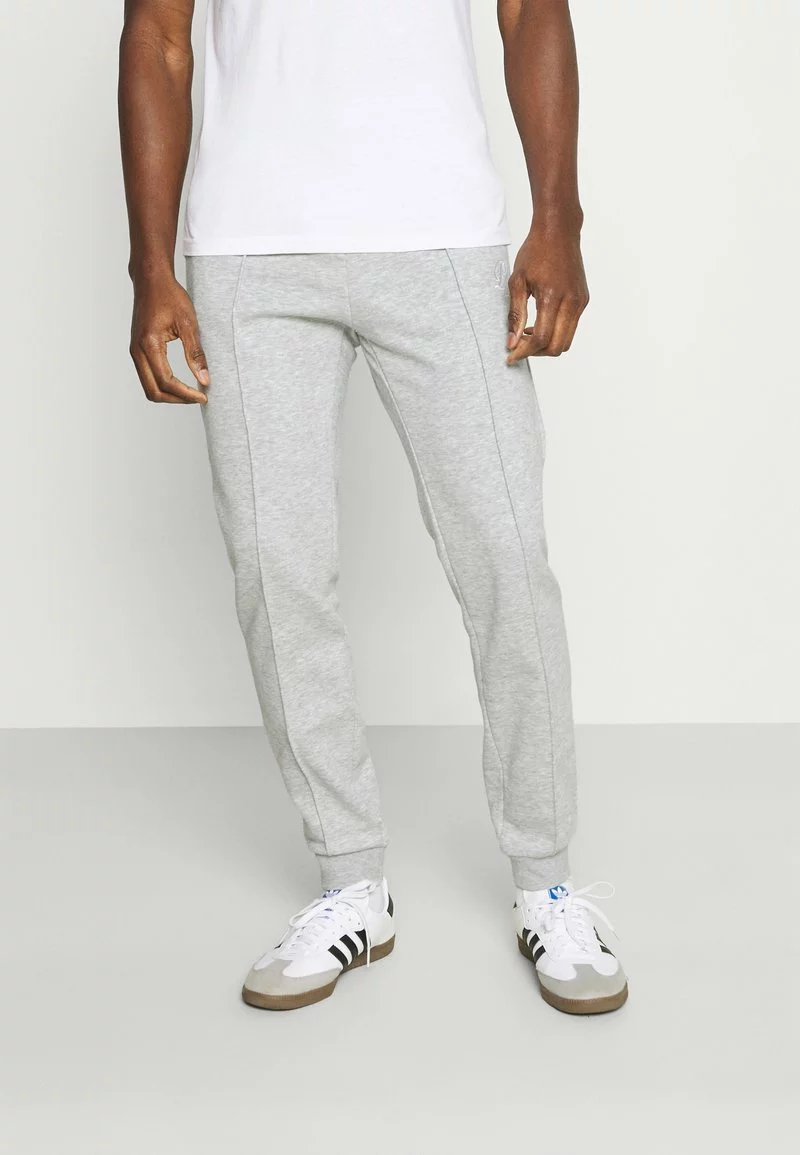Pier One Uomo Pantaloni Sportivi - Mottled Light Grey