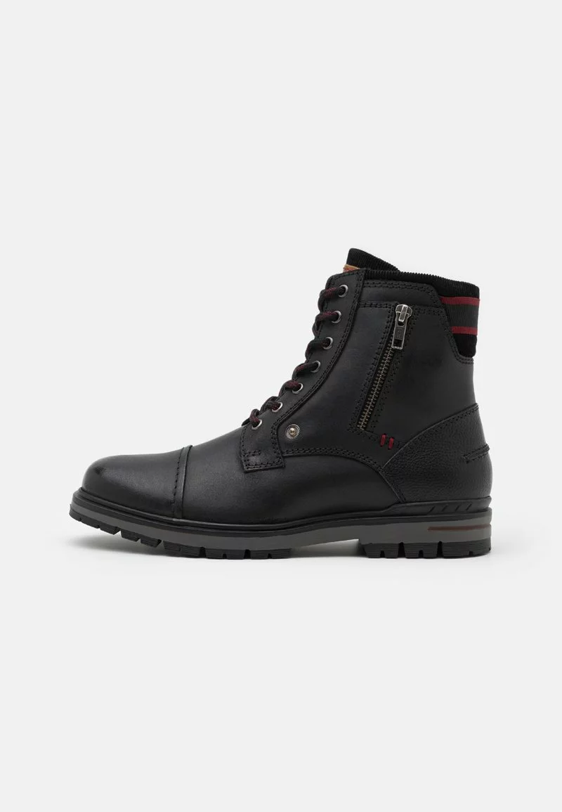 Pier One Uomo Stivaletti Stringati - Black