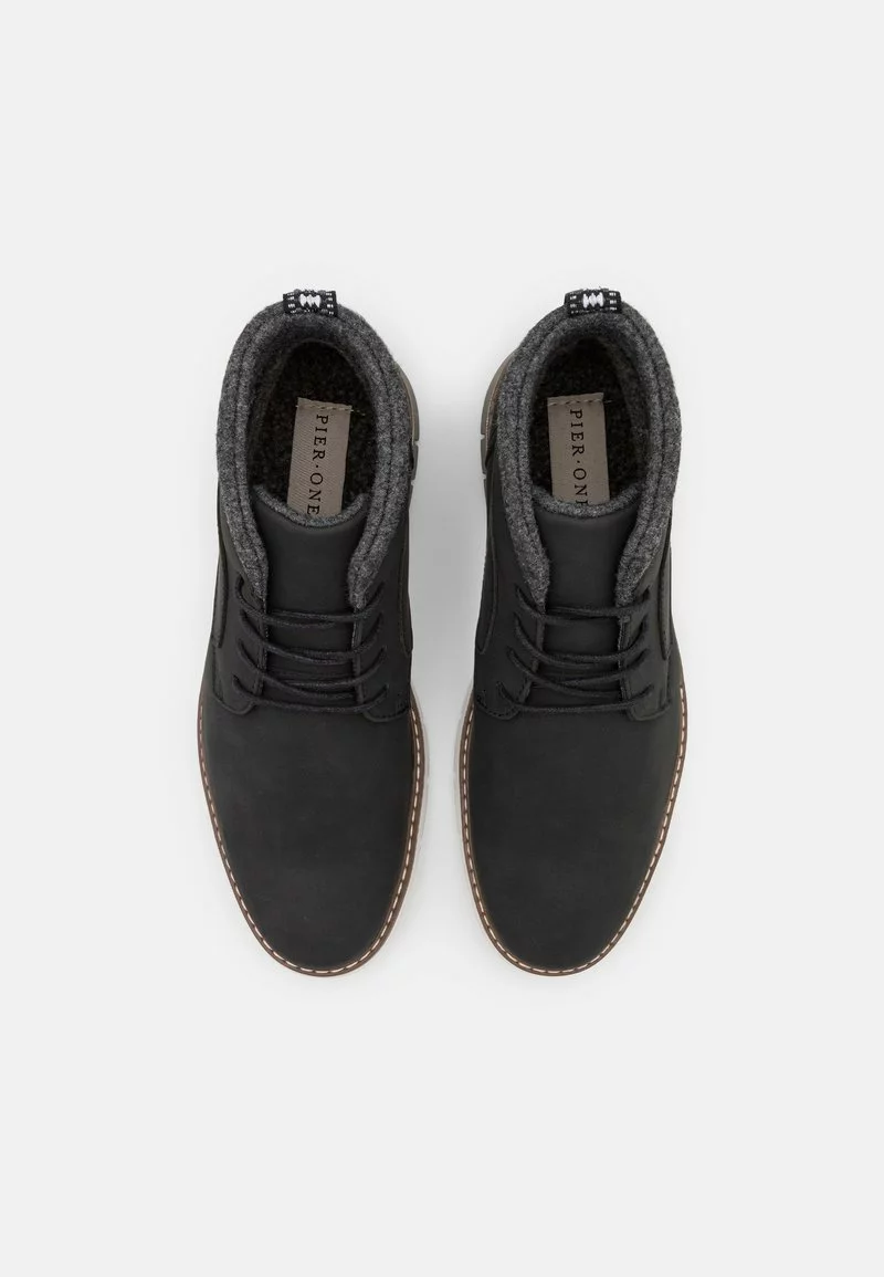 Pier One Uomo Stringate Sportive - Black - immagine 4