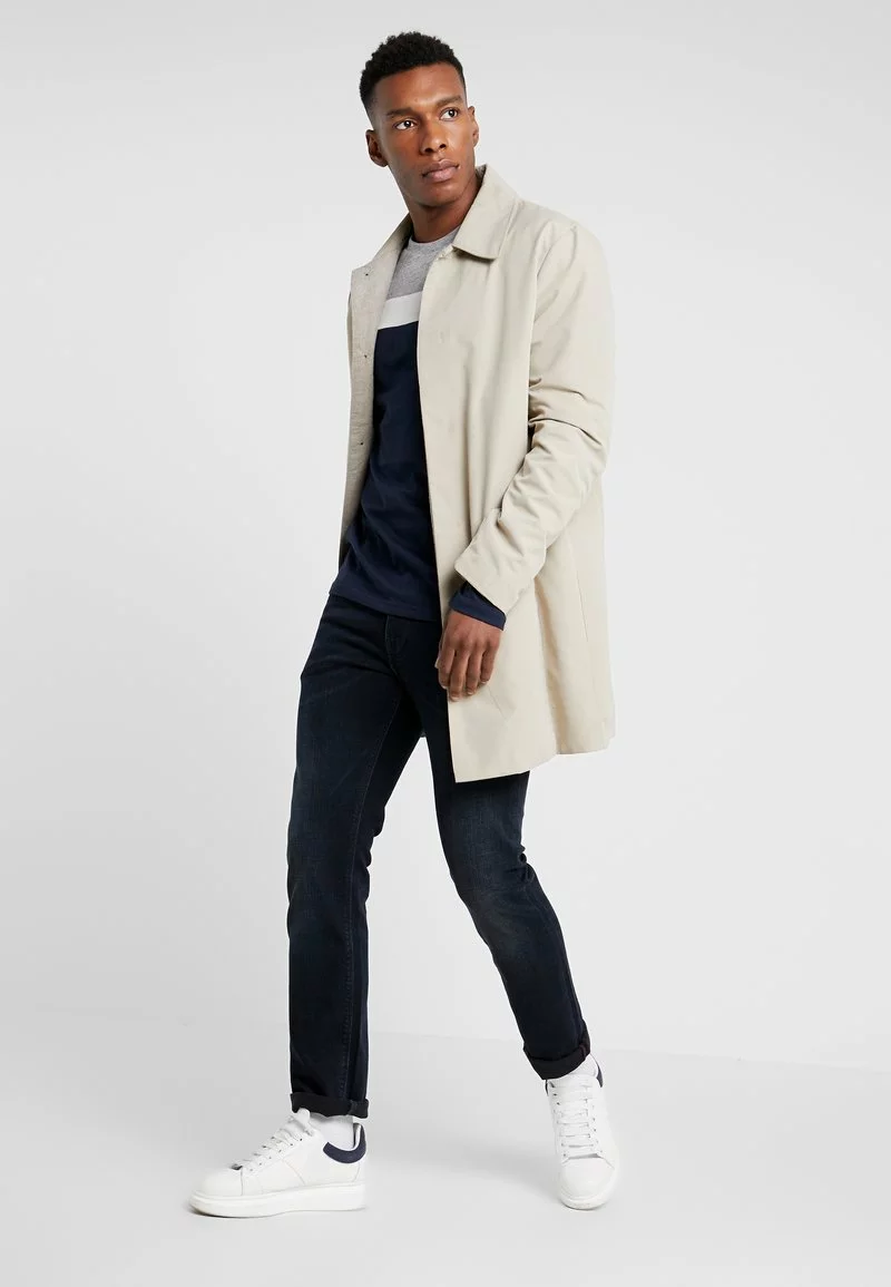 Pier One Uomo Maglietta A Manica Lunga - Grey/dark Blue - immagine 2