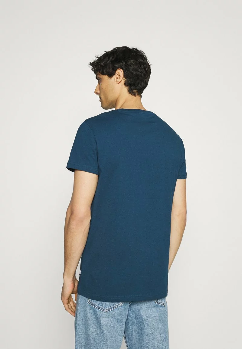 Pier One Uomo T-shirt Con Stampa - Blue - immagine 3