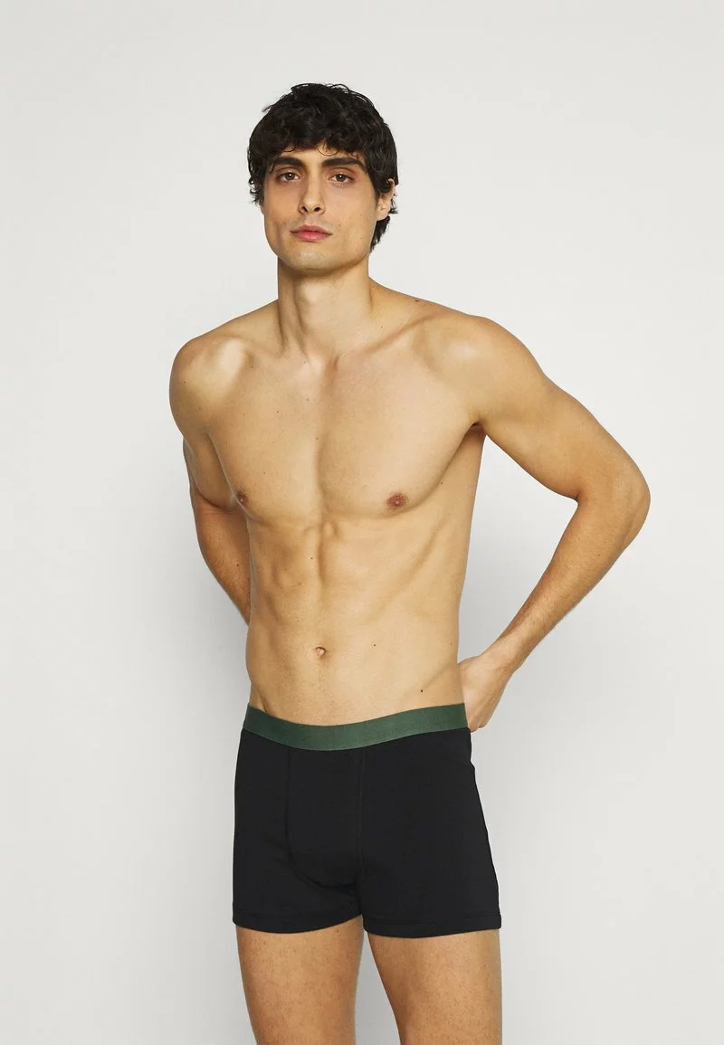 Pier One Uomo 5 PACK - Culotte - Black/khaki/mottled Grey - immagine 4