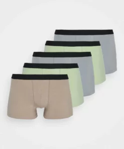 Pier One Uomo 5 PACK - Culotte - Grey/light Green/beige