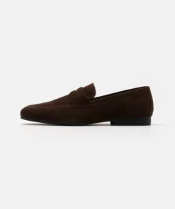 Pier One Uomo Mocassini Eleganti - Dark Brown