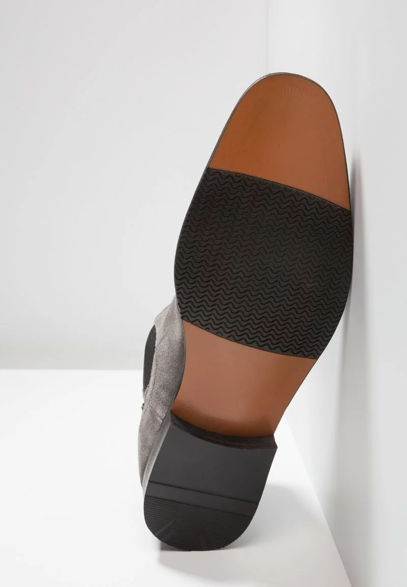 Pier One Uomo LEATHER - Stivaletti - Dark Gray - immagine 5