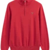 GANT Uomo CLASSIC HALF - Strickpullover - Fire Red Mel
