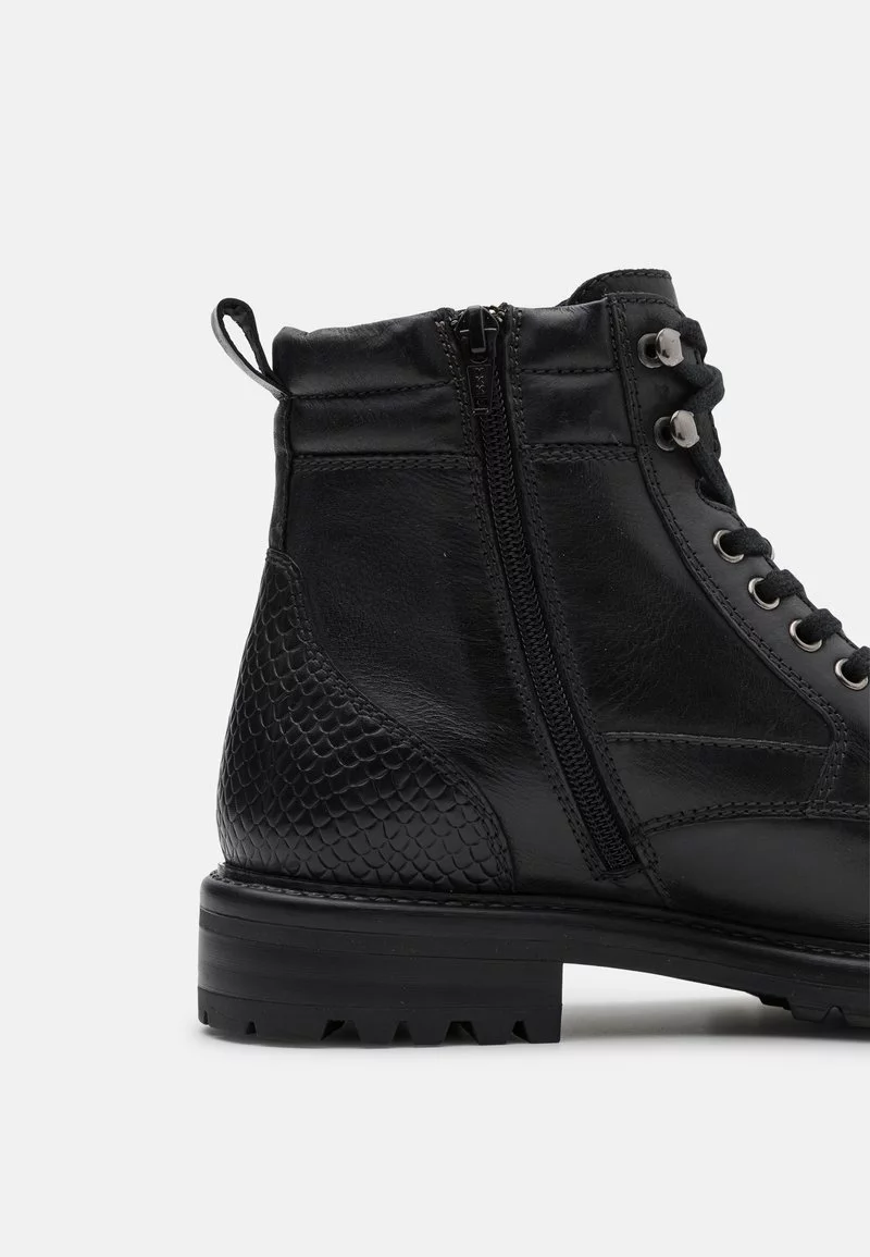 Pier One Uomo Stivaletti Stringati - Black - immagine 6