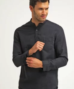 Pier One Uomo Camicia - Black