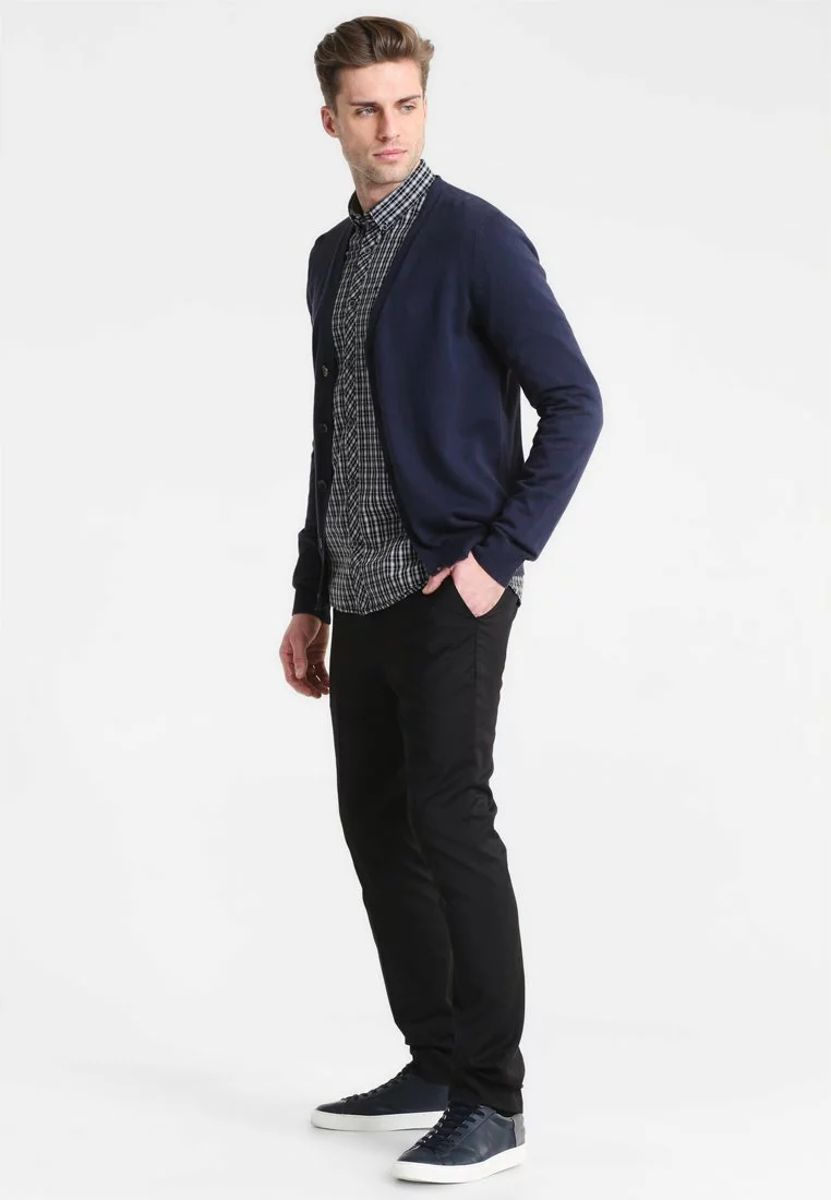 Pier One Uomo Cardigan - Dark Blue - immagine 2